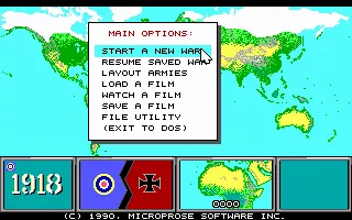Command H.Q. DOS Start menu
