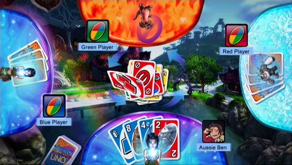 Uno Xbox 360 Players can also transform into different characters from Kameo.