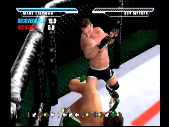 Ultimate Fighting Championship Dreamcast You can practice your moves in the practice mode