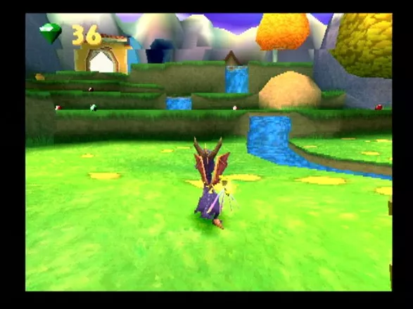 Spyro: Year of the Dragon PlayStation Hub world