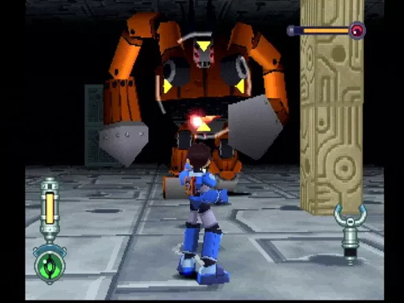 Mega Man Legends 2 PlayStation Boss fight