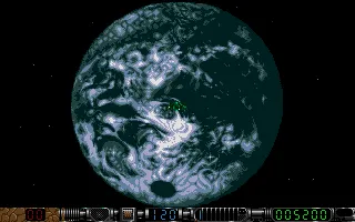 Awesome Atari ST Landing on a planet.