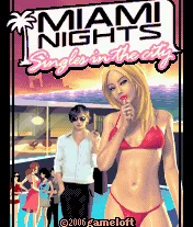 Miami Nights: Singles in the City J2ME Title screen