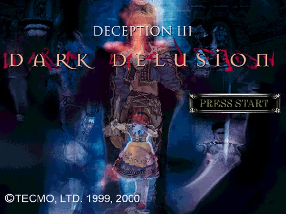 Deception III: Dark Delusion PlayStation The title screen [640x480 originally 512x480]