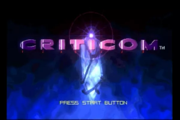 Criticom SEGA Saturn Title screen