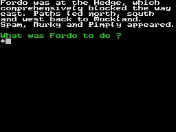 Bored of the Rings ZX Spectrum The &#x27;lousy stinking hobbitses&#x27; of the original