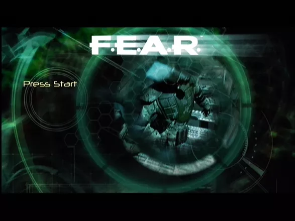 F.E.A.R.: First Encounter Assault Recon Xbox 360 F.E.A.R title screen