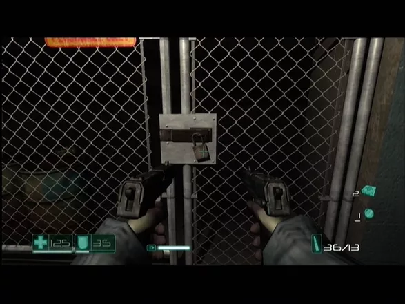 F.E.A.R.: First Encounter Assault Recon Xbox 360 You can shoot off locks to access certain areas.