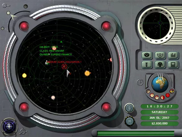 X-COM: Interceptor Windows Alien fleet detected