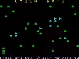Cyber Rats ZX Spectrum Loading screen
