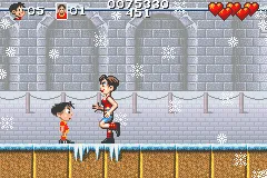 Soccer Kid Game Boy Advance The third boss is a female Russian gymnast