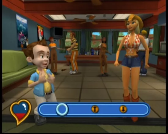 Leisure Suit Larry: Magna Cum Laude (Uncut and Uncensored!) Xbox Dancing is just one of the many quick-time events.
