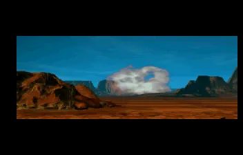 Tomb Raider SEGA Saturn Intro shot 1.