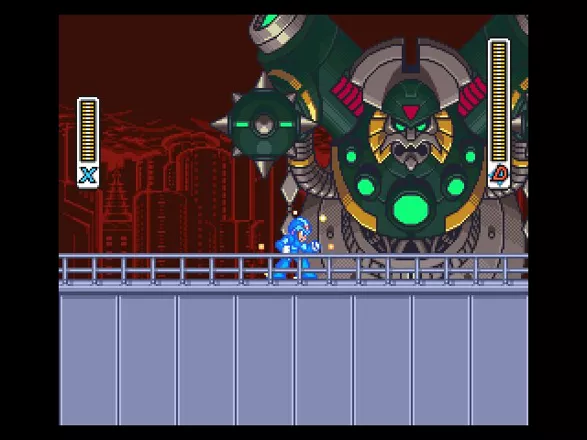 Mega Man X3 Windows About to fight a Maverick...