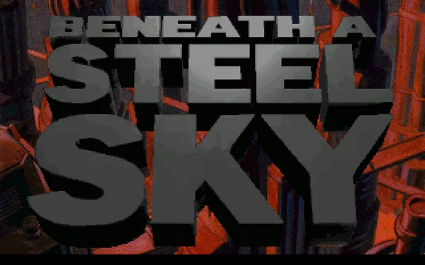 Beneath a Steel Sky DOS Floppy version title screen