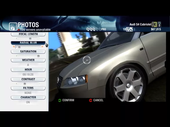 Test Drive Unlimited Windows Built-in photo mode allows you to take a perfect shot from any imaginable angle.