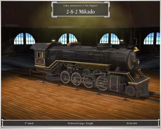 Sid Meier&#x27;s Railroads! Windows New engines are introduced from time to time.