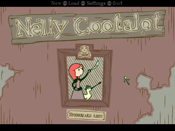 Nelly Cootalot: Spoonbeaks Ahoy! Windows Title screen