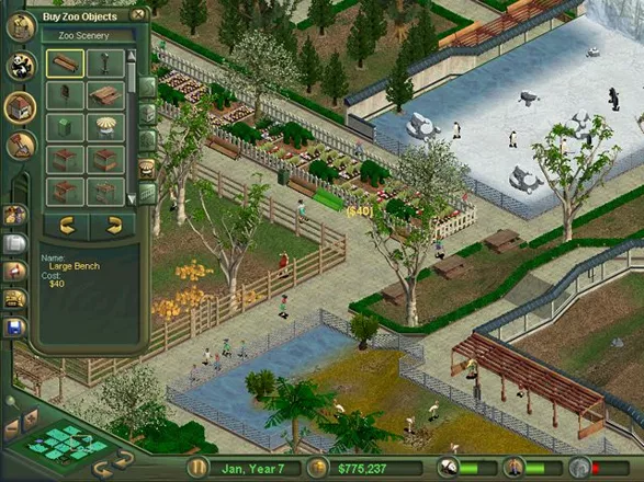 Zoo Tycoon Windows There is a huge variety of different objects in this game
