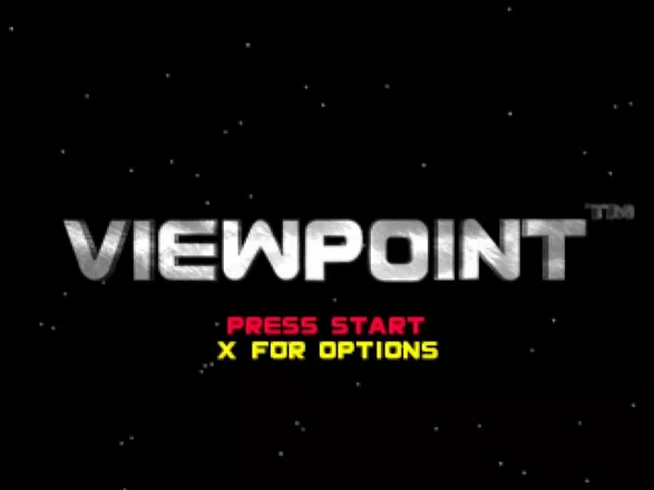 Viewpoint PlayStation Main menu