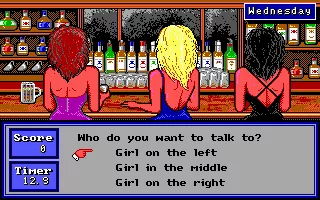 Bar Games DOS Pick up artists