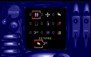 Impossible Mission 2025 Amiga Items screen