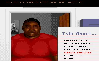 ABC Wide World of Sports Boxing Amiga Talking with your coach