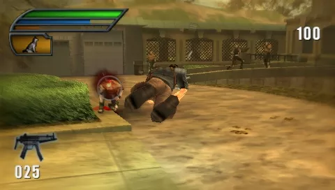 Dead to Rights: Reckoning PSP Slow-mo moving