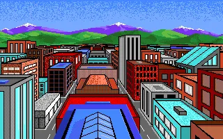 Alternate Reality: The City Amiga Intro - A peaceful town...