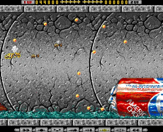 Apidya Amiga Scene 3 - Pepsi&#x2122; can face boss