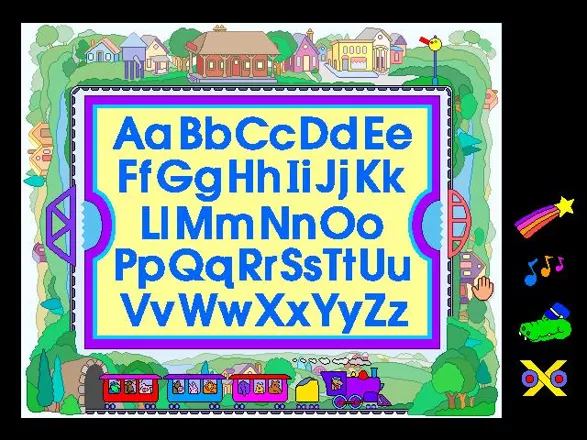 Alphabet Express Preschool Windows The Alphabet Express gets underway