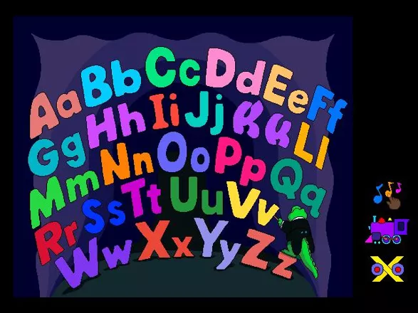 Alphabet Express Preschool Windows Sing along with the letters...can you see K is dancing?