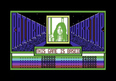 Rainbow Warrior Commodore 64 Title screen