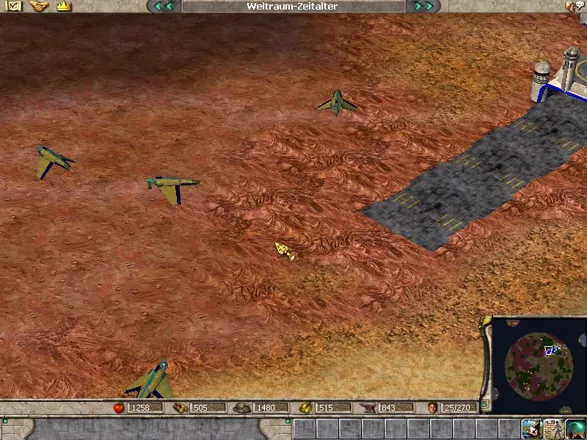Empire Earth: The Art of Conquest Windows the new and useless planetary fighters