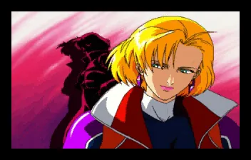 Burning Rangers SEGA Saturn Intro shot 2. This nice lady is a mission 