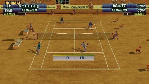Virtua Tennis: World Tour PSP Double player&#x2019;s math