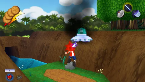 Ape Escape: On the Loose PSP Monkey in UFO