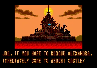 Mystic Defender Genesis Get to the castle to rescue Alexandra.
