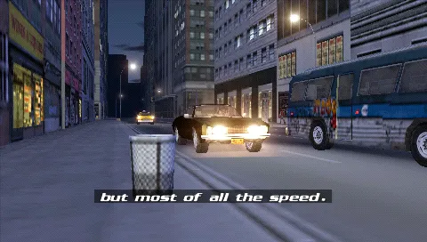 Driver &#x27;76 PSP Shot from intro