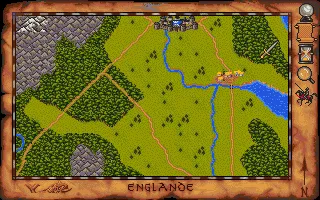 Spirit of Excalibur Amiga Map