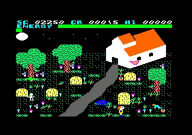 Chiller Amstrad CPC The graveyard