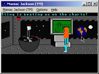 Maniac Jackson and the Moonwalking Mindbenders Windows You can&#x27;t tell in a still image, but that Mindbender moonwalks.