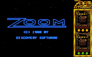 Zoom! Amiga Title screen