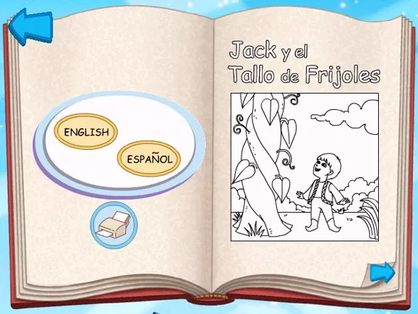 Dora the Explorer: Fairytale Adventure Windows  - Jack and the Beanstalk! &#xA1;En Espa&#xF1;ol!