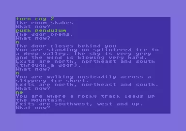 Lords of Time Commodore 64 Into the Ice Age timezone