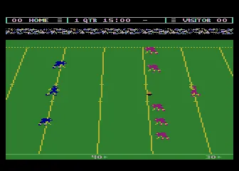 Touchdown Football Atari 8-bit Here&#x27;s the kickoff!