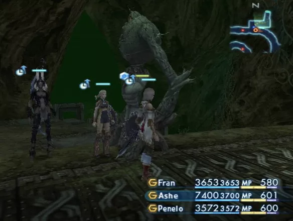 Final Fantasy XII PlayStation 2 Some baddies are not aggressive and would not attack you on sight
