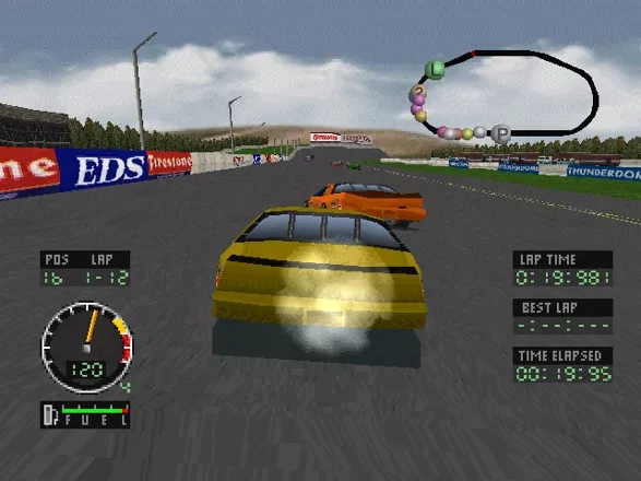Andretti Racing PlayStation Bumping