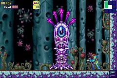 Metroid Fusion Game Boy Advance Another boss-fight