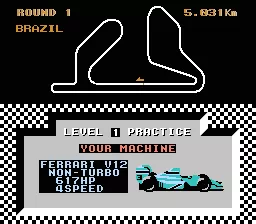 Michael Andretti&#x27;s World GP NES Getting ready to race